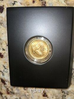 2016 W Standing Liberty Quarter Centennial Gold Coin. 9999 Fine 1/4 Troy Oz