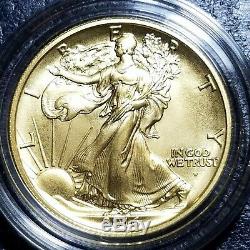 2016-W US Gold Walking Liberty Half Dollar Centennial Commemorative Coin 1/2 oz