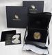 2016-w Walking Liberty Half Dollar 1/2 Oz Gold Commemorative Box Coa Us Mint