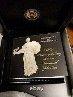 2016-W standing liberty centennial gold coin 100th Anniversary PCGS SP70