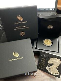 2016 Walkig Liberty Half Dollar Centennial Gold Coin
