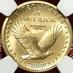 2016-w 1/4oz Gold 100th Anniv. Standing Liberty Quarter Ngc Sp-70 Early Releases