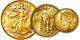 2016 -w Centennial 3 Gold Coin Set Half Dollar Quarter Dime Us Mint Pkg & Coa
