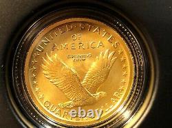 2016-w Standing Liberty Centennial 1/4 Troy Oz. Gold Coin