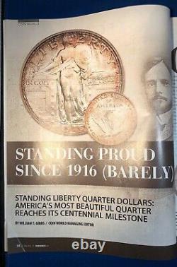 2016-w Standing Liberty Centennial 1/4 Troy Oz. Gold Coin