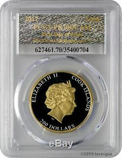 2017 $200 Spider-Man Homecoming 1oz Gold Coin PCGS PR70DCAM FD Stan Lee Signed