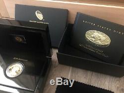 2017 225th Anniversary American Liberty 1 oz $100 Gold Coin U. S. Mint w Case
