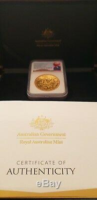 2017 Australia 1 oz $100 Gold Northern Sky Dome NGC PF 70 UC