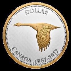 2017 Canada Big coin series set 6 gold plated silver coins Colville designs