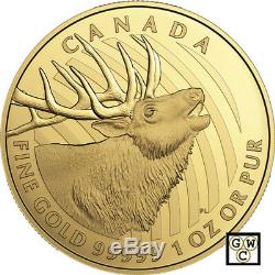 2017'Elk' Proof $200 Gold Coin 1oz. 99999 Fine (18010) (NT)