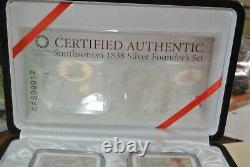 2017 Smithsonian Institution Founder's Set (2) Pc Proof GOLD Coin Set NGC PF70