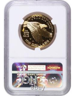 2017 W $100 Gold American Liberty High Relief NGC PF70UCAM ER (with Box & OGP)