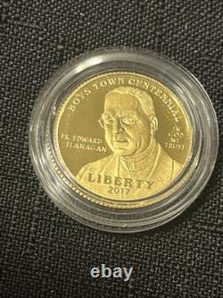 2017-W $5 Boys Town Gold Commemorative