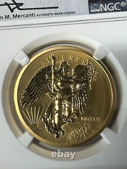 2018 1oz SGC Gold Winged Liberty Ultra High Relief NGC Mercanti Gem Rev Proof