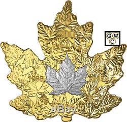 2018 $200 PURE GOLD 1oz. COIN'30TH ANN. OF THE PLATINUM MAPLE LEAF'(18548)(NT)