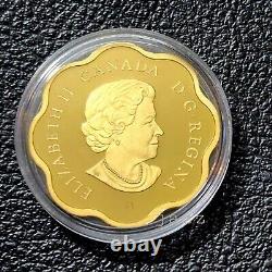 2018 $20 Fine Silver Gold Plated Masters Club Coin Iconic Maple Leaves 167235