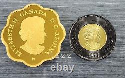 2018 $20 Fine Silver Gold Plated Masters Club Coin Iconic Maple Leaves 167235