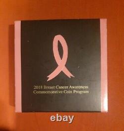 2018 Breast Cancer Awareness Commerorative 1/4 oz Gold Proof