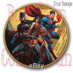 2018 Canada Justice League United We Stand $100 14 karat Gold Coin by Fabok
