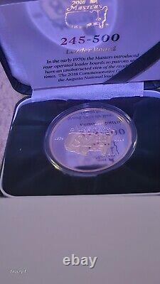 2018 MASTERS TOURNAMENT COMMEMORATIVE COIN #245-500.999Silver Patrick Reed Won