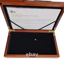 2018 Royal Mint COMMEMORATIVE Gold Proof, Box, Coa and Capsules. NO COINS