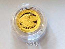 2018-W $10 Proof 1/10 oz Ounce One-Tenth Solid. 9999 Gold American Liberty Coin