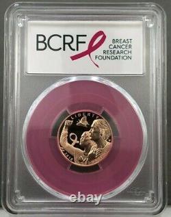 2018-W $5 Breast Cancer Awareness Commem PROOF Gold PCGS PR70 DCAM FIRST STRIKE