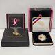 2018-w $5 Breast Cancer Awareness Commemorative Pf Gold Coin Ogp Coa G2664