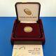 2018 W American Liberty 1/10 Oz Gold Proof Coin Us Mint With Box & Coa
