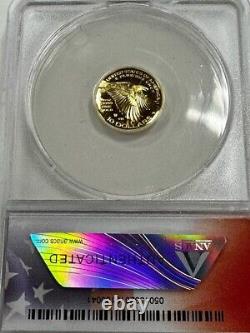 2018-W American Liberty High Relief 1/10 oz Gold Coin $10 ANACS PR70 Deep Cameo