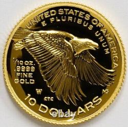 2018-W American Liberty One-Tenth Ounce $10 Gold Proof Coin with Box & COA