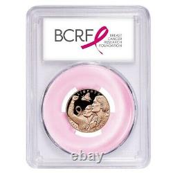 2018 W Breast Cancer Awareness $5 Proof Gold Commemorative PCGS PF 70 FS