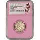 2018-w Us Gold $5 Breast Cancer Commemorative Bu Ngc Ms69 Early Releases Pink