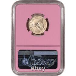 2018-W US Gold $5 Breast Cancer Commemorative BU NGC MS70 Early Releases Pink
