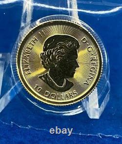 2019 1/4 Oz. Canadian Orca Whale $10.9999 Gold BU Coin