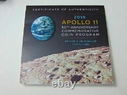 2019 Apollo 11 $5 Gold Coin 1/4 Ozt Gold 50th Anniversary Commemorative Coin