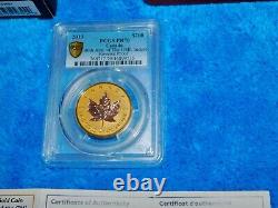 2019 Canada $200 Gold Reverse Proof Maple Leaf Coin (40th Ann. Of GML) PCGS PR70