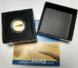 2019 Gold 1/4 Sovereign Gibraltar Concorde Commemorative Quarter Sov 22k