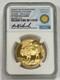 2019 Ngc Pf-70 Ultra Cameo 1oz Gold Buffalo At The Castle National Zoo Comm