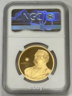 2019 NGC PF-70 ULTRA CAMEO 1oz Gold Buffalo at the Castle National Zoo Comm