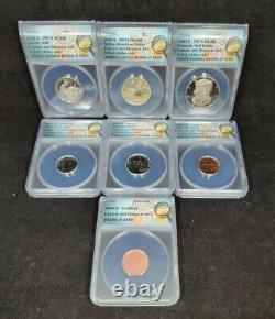 2019-S&D 7-Coin Explore & Discover Set ANACS PR70 DCam/ SP69 (G673)