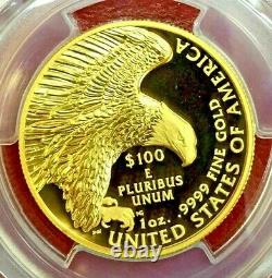 2019-W $100 1 OZ GOLD LIBERTY ENHANCED ULTRA HIGH RELIEF UHR PCGS SP-70 PL WithOGP