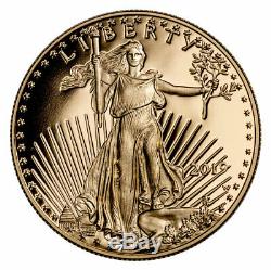 2019 W 1/4 oz Gold American Eagle Proof $10 GEM Proof Coin OGP SKU56161