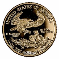 2019 W 1/4 oz Gold American Eagle Proof $10 GEM Proof Coin OGP SKU56161