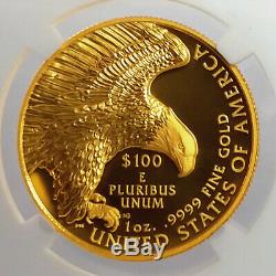 2019 W 1 oz $100 American Liberty High Relief Gold Coin NGC SP-70 EF ER+OGP