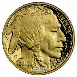 2019 W 1 oz American Gold Buffalo Proof $50 Coin GEM Proof OGP SKU56072