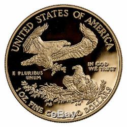 2019 W 1 oz Gold American Eagle Proof $50 GEM Proof Coin OGP SKU56179