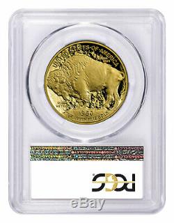 2019 W 1 oz Gold Buffalo Proof $50 Coin PCGS PR70 DCAM FS Buffalo Label SKU57894