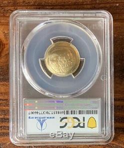 2019-W $5 Gold MS70 Apollo 11 50th Anniversary Coin PCGS FIRST DAY Of ISSUE