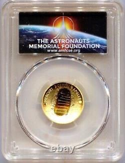 2019-W $5 gold Apollo 11 50th anniv. PCGS PR70DCAM First Strike